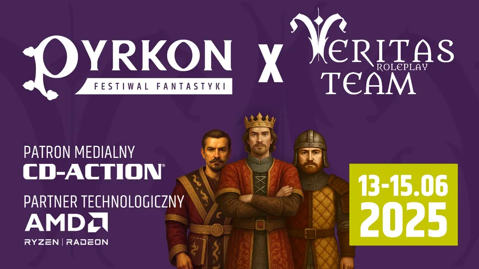 Plansza Pyrkon × Veritas Team